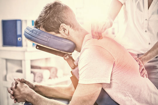 Le massage Amma assis